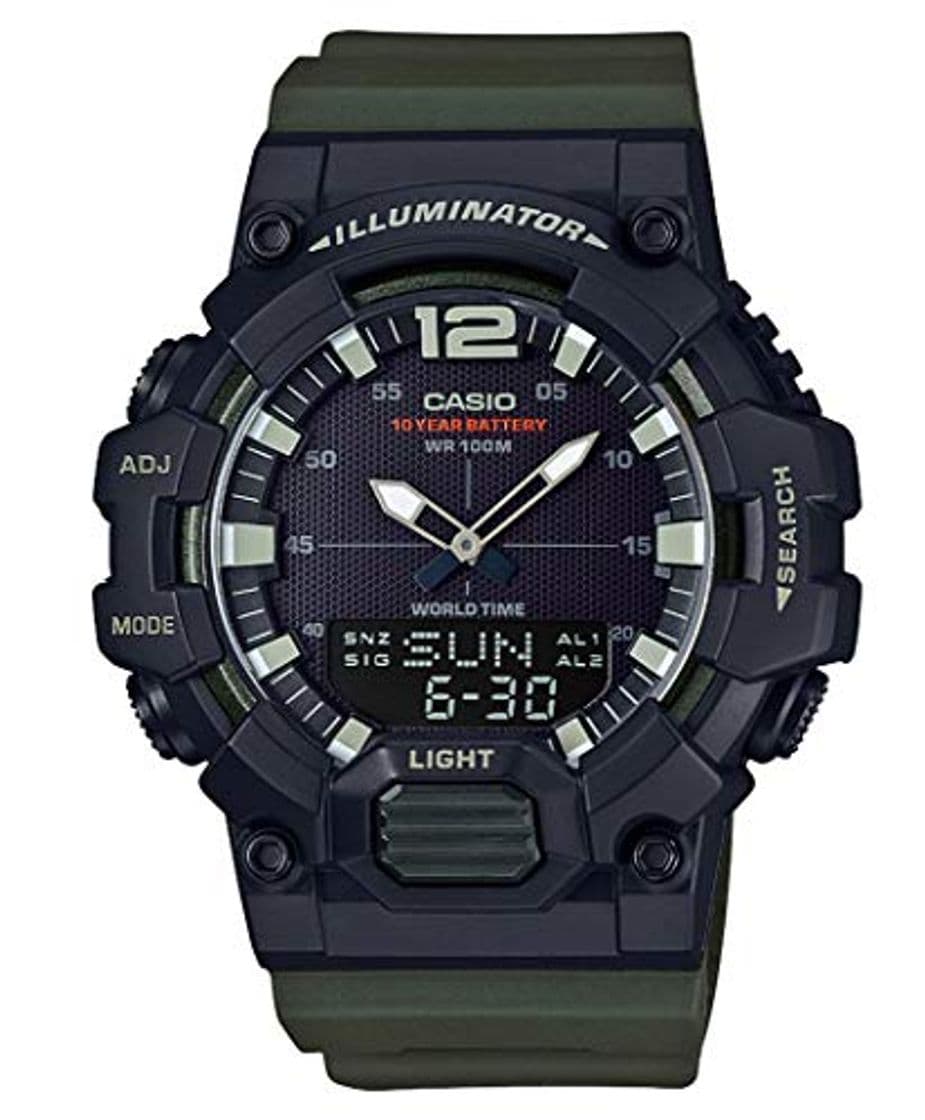 Producto Casio Reloj Digital para Hombre de Cuarzo con Correa en Resina HDC-700-3AVEF