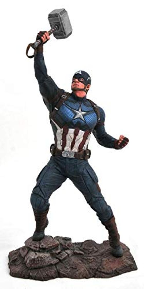 Place Marvel Avengers Endgame Captain America PVC Figura, Multicolor