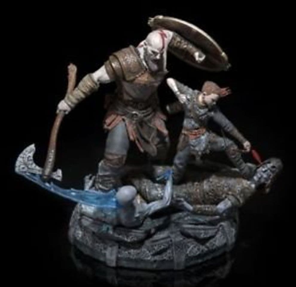 Product Figura Kratos con Atreus de God of War