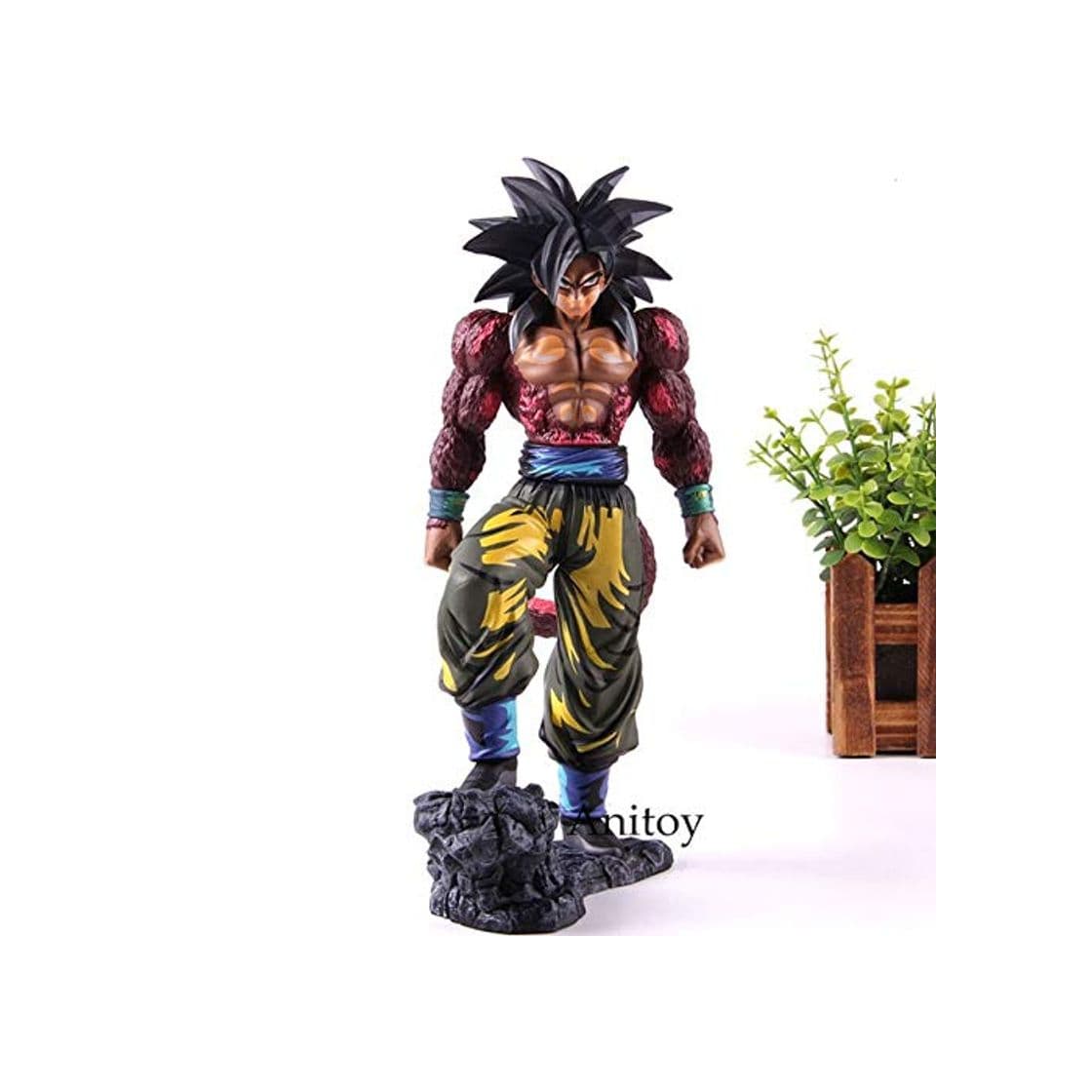 Product Yvonnezhang Dragon Ball Z Figura de acción Super Saiyan 4 Son Gokou