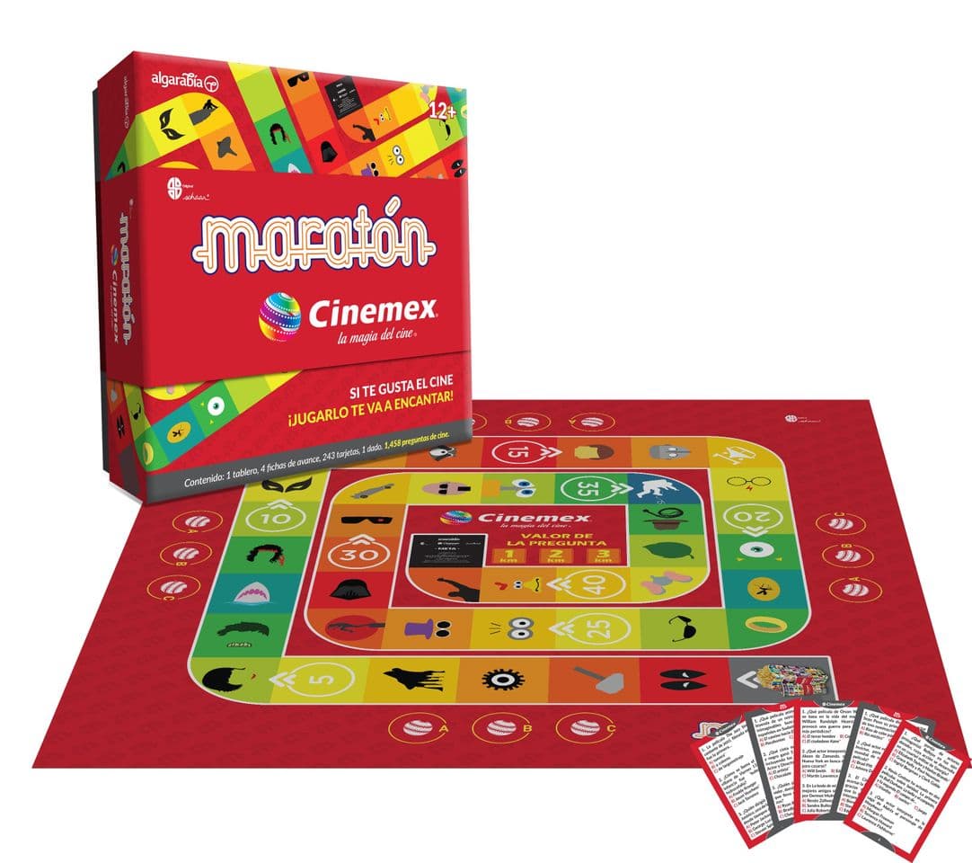 Moda Maraton cinemex juego de mesa