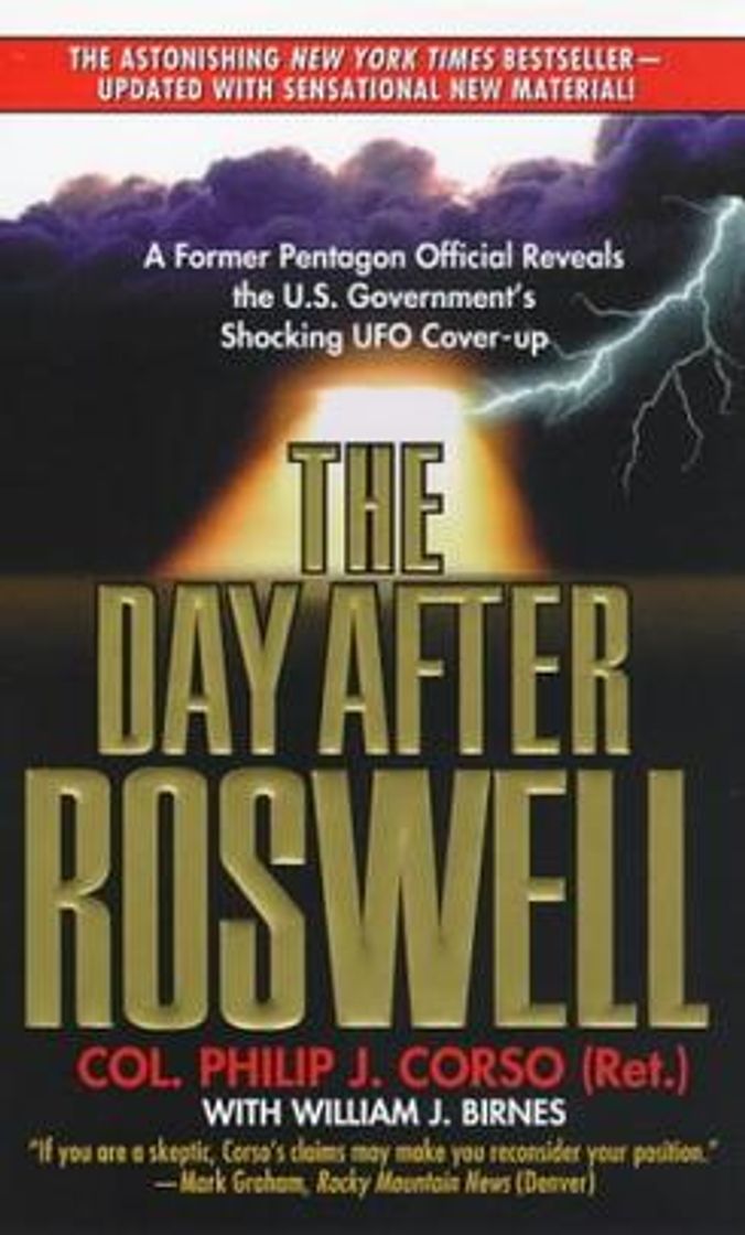 Fashion The day after Roswell, William Birnes and J. Corzo