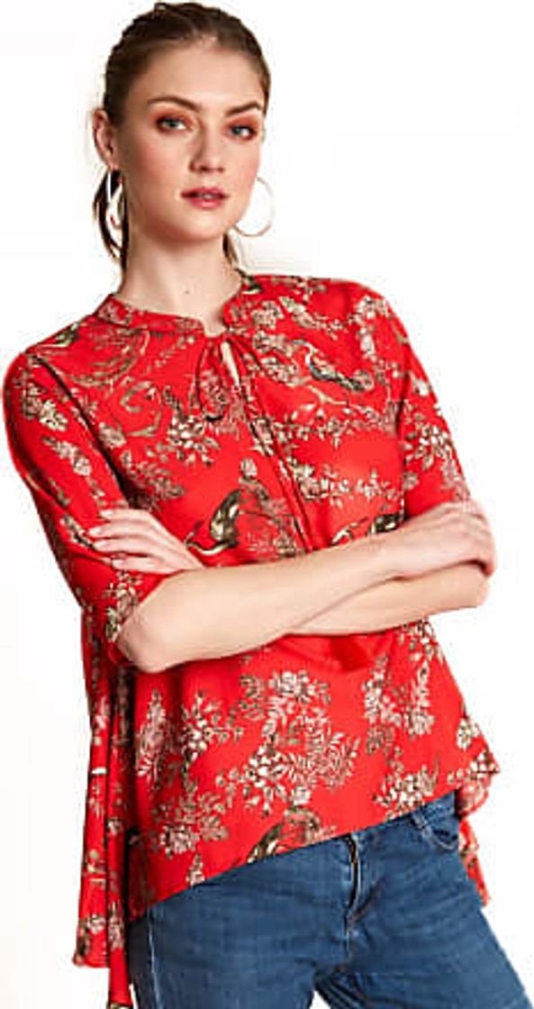 Moda Blusa Niza Roja