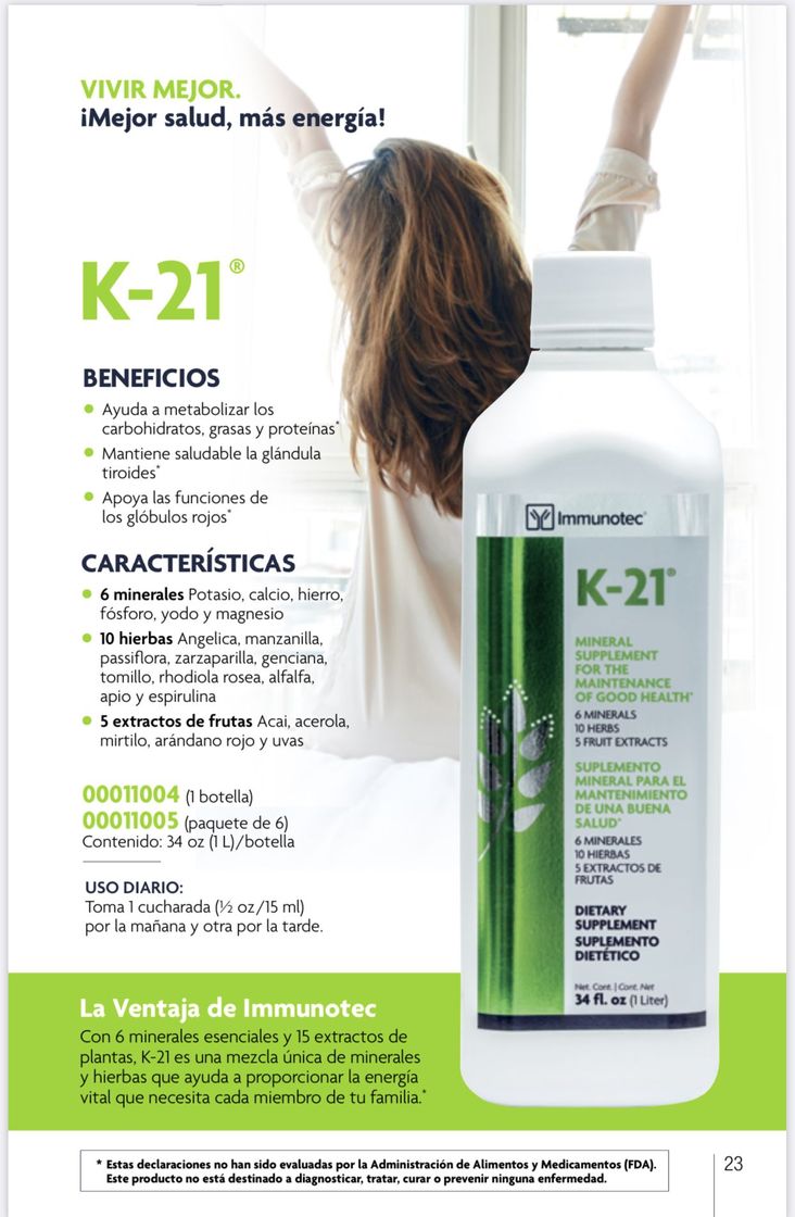 Fashion Immunotec K-21