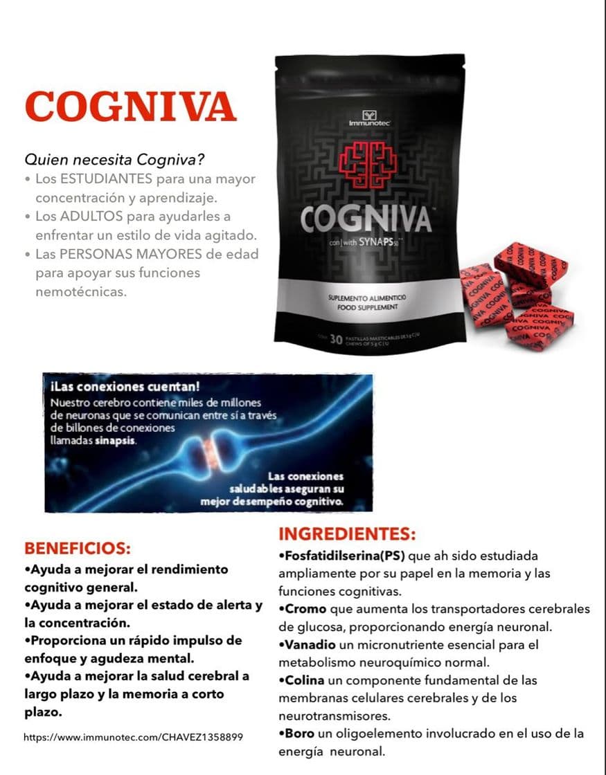 Fashion Immunotec Cogniva