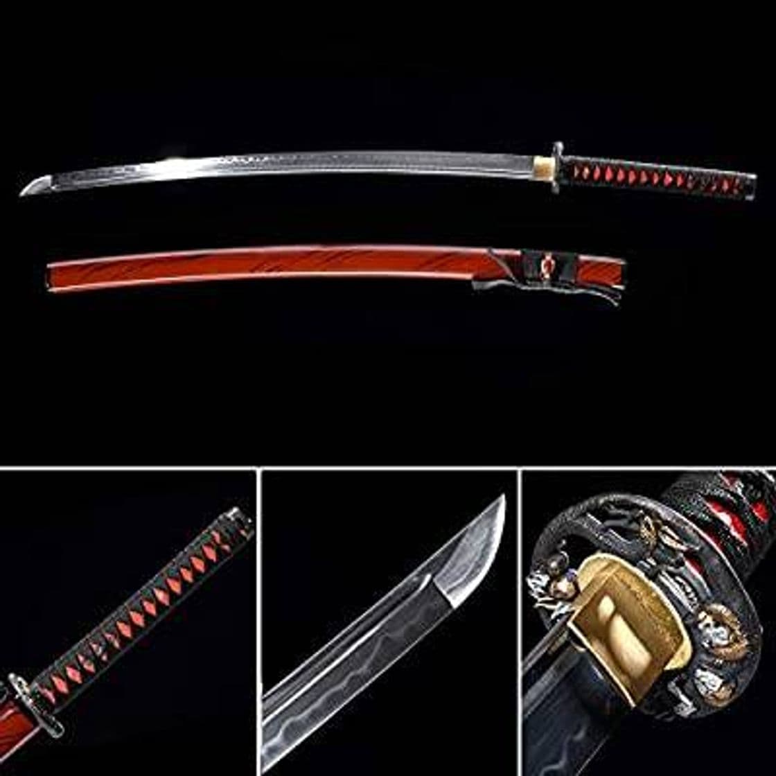 Fashion Xinan2018 Samurai Katana espada japonesa de acero al carbono