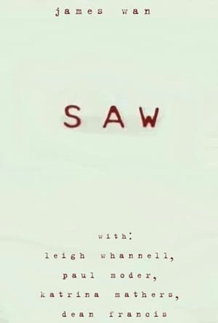 Película Saw