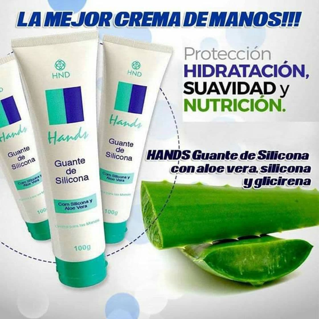 Producto Crema Guante de silicona