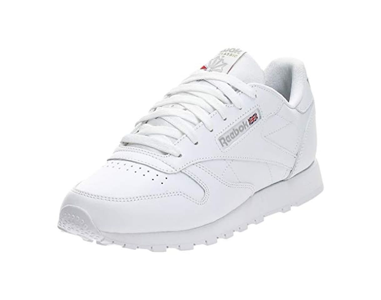 Moda Reebok CL LTHR 2232 - Zapatillas de deporte de cuero para mujer