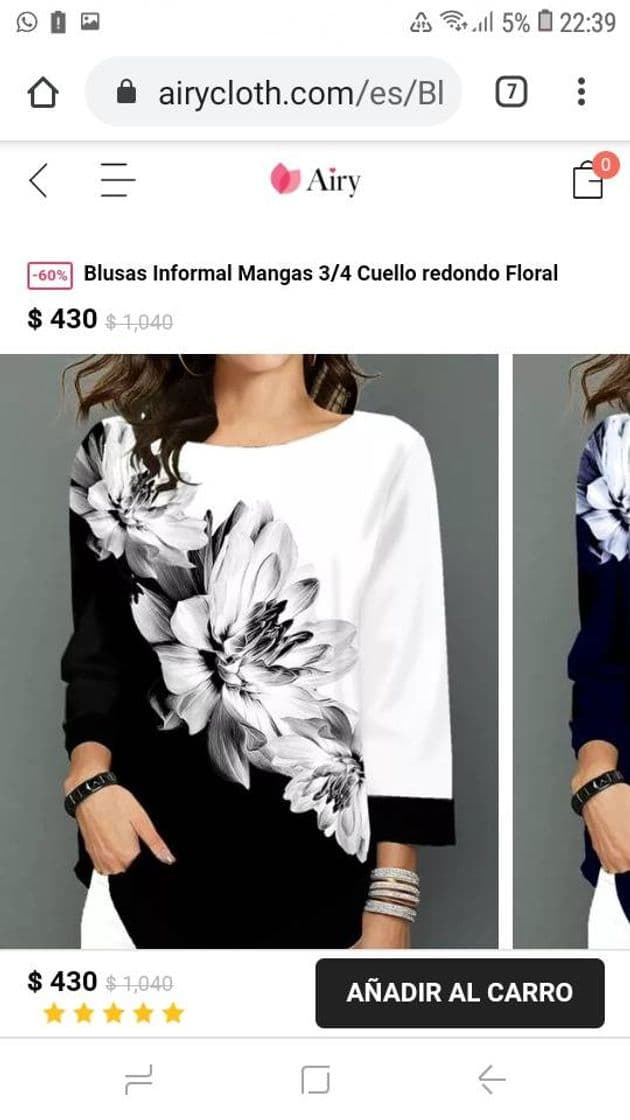 Fashion Blusa dama