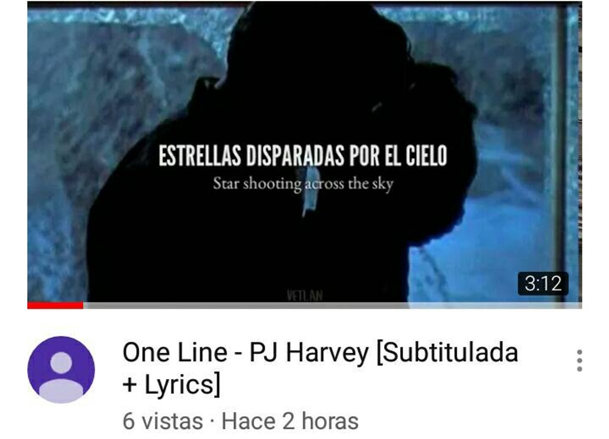 Music One Line - PJ Harvey [Subitulada + Lyrics] 