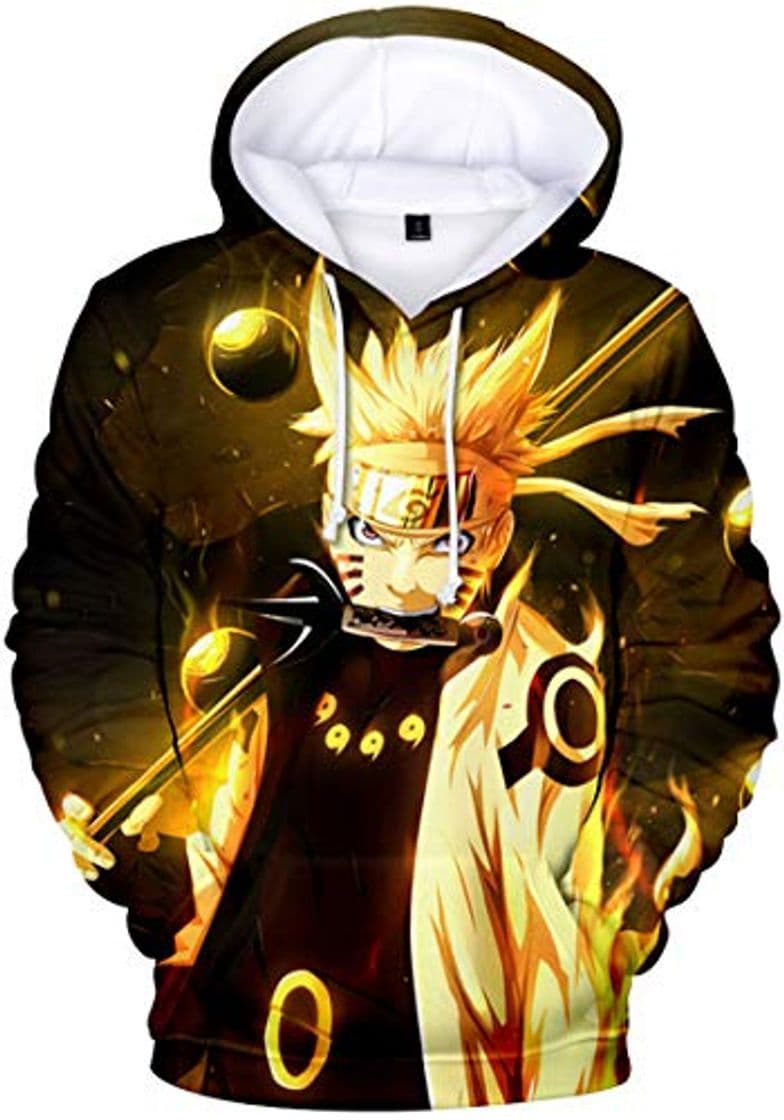 Moda FLYCHEN Niño Sudadera con Capucha Naruto Ninjutsu Anime Impresión Digital 3D Uchiha