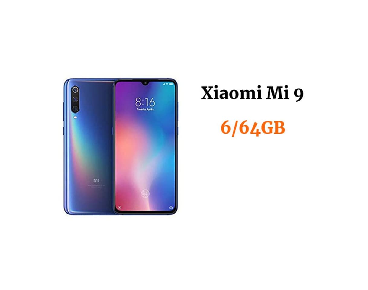 Electronic Xiaomi Mi 9 - Smartphone de AMOLED de 6,39" (4G, Octa Core