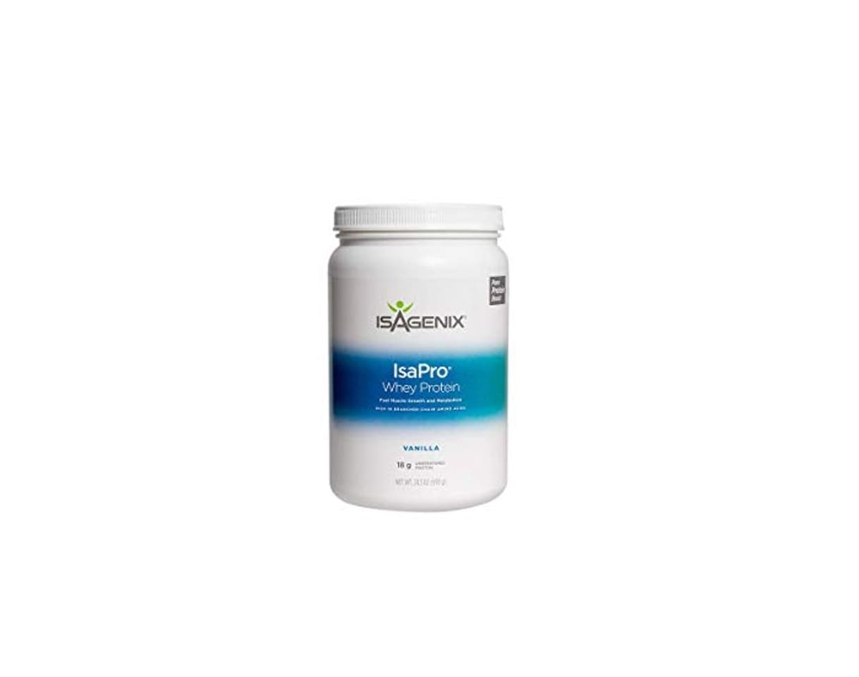 Product Isagenix Isapro Supplemental Whey Protein with Vanilla Flavoring - 1 Canister