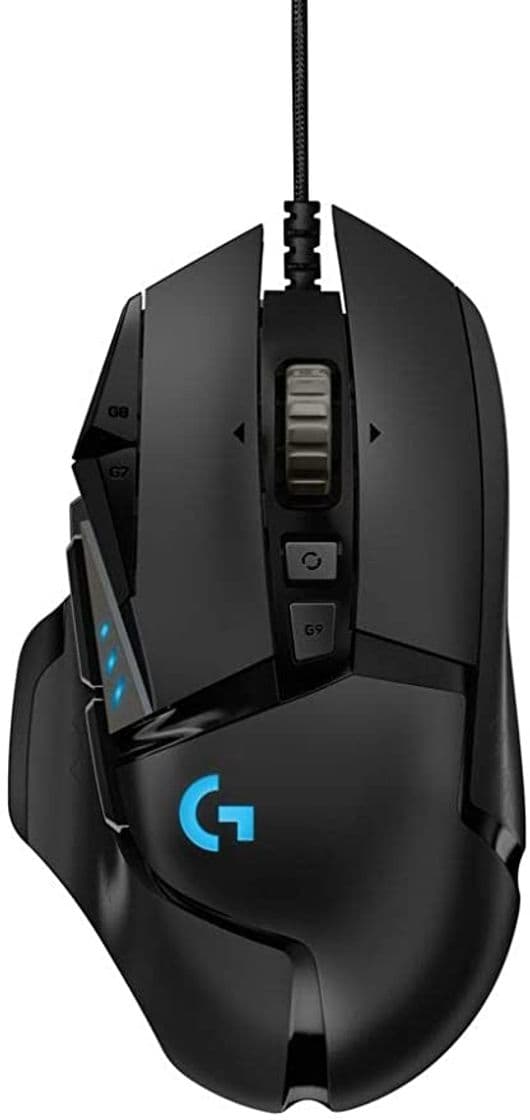 Electrónica Logitech G502 Hero Ratón para Gaming con Sensor Hero