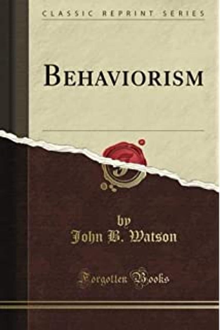 Libro Behaviorism