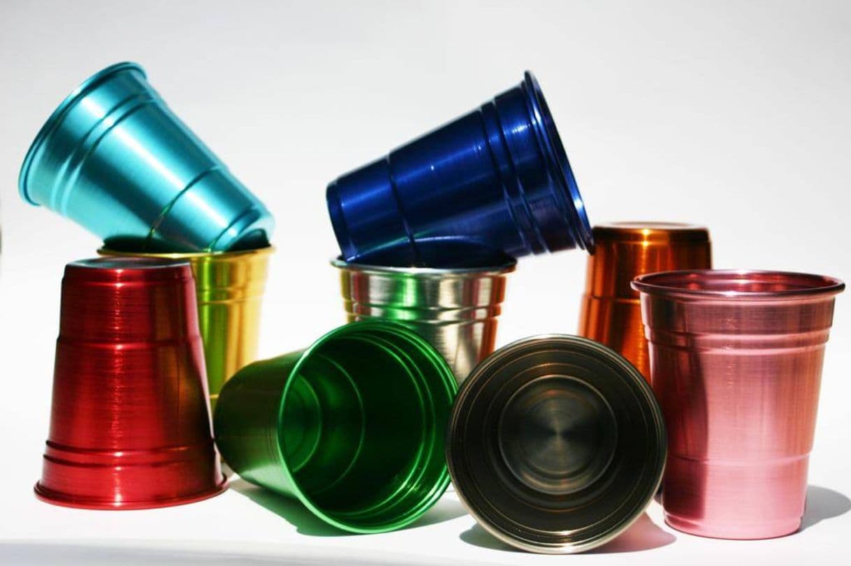 Fashion Vasos retro reusables