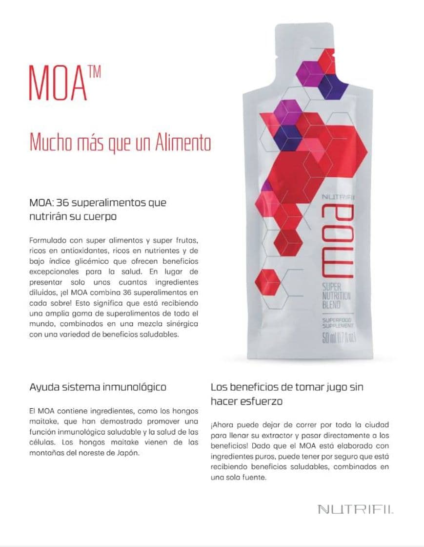 Fashion MOA: 36 superalimentos que 
nutrirán su cuerpo