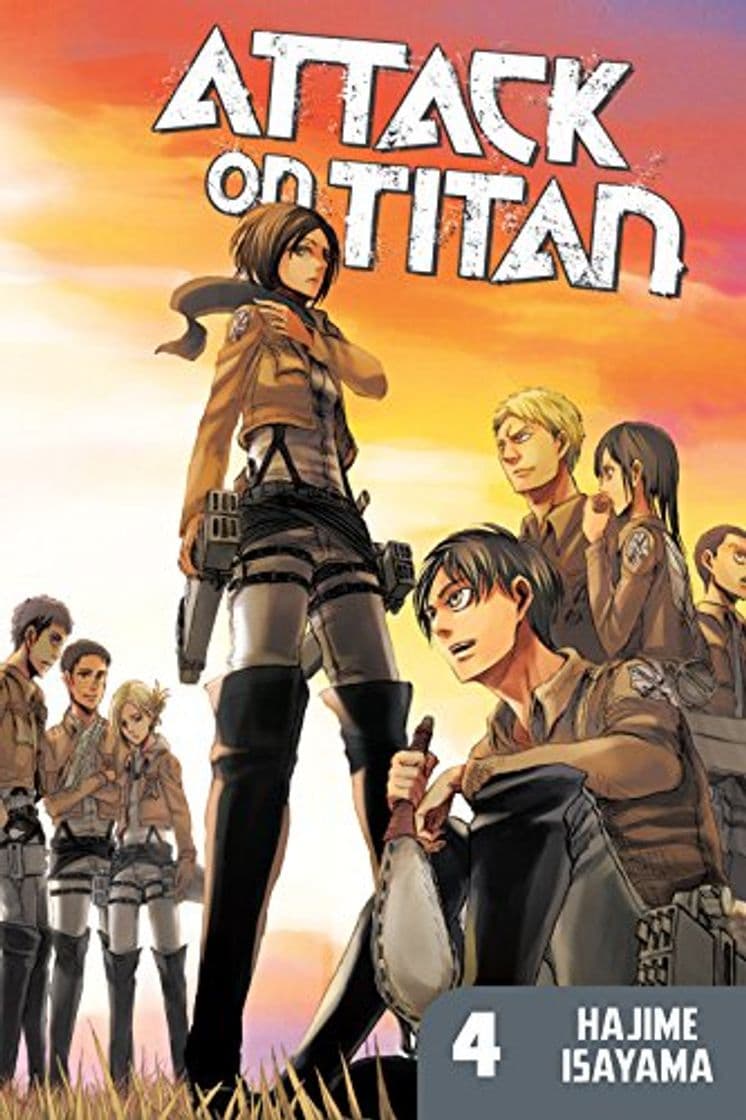 Libro Attack on Titan Vol. 4