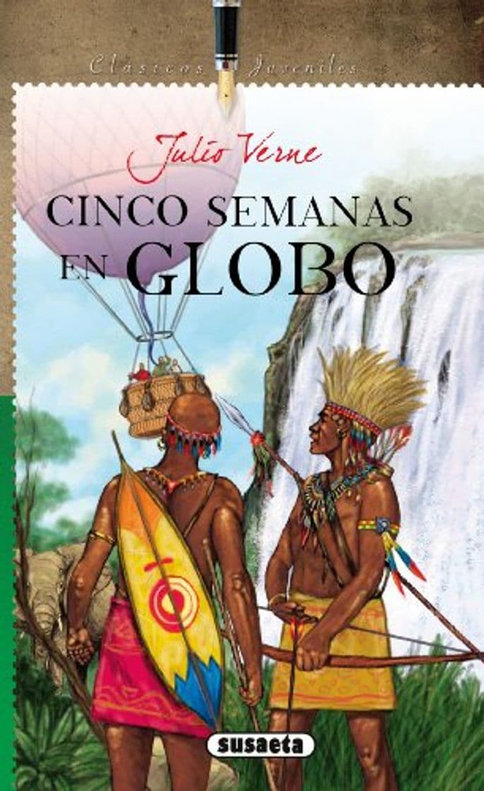 Libro Cinco semanas en globo