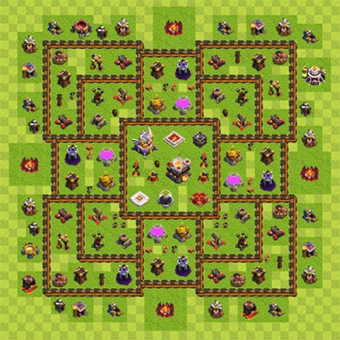 App Coc War Base Layouts