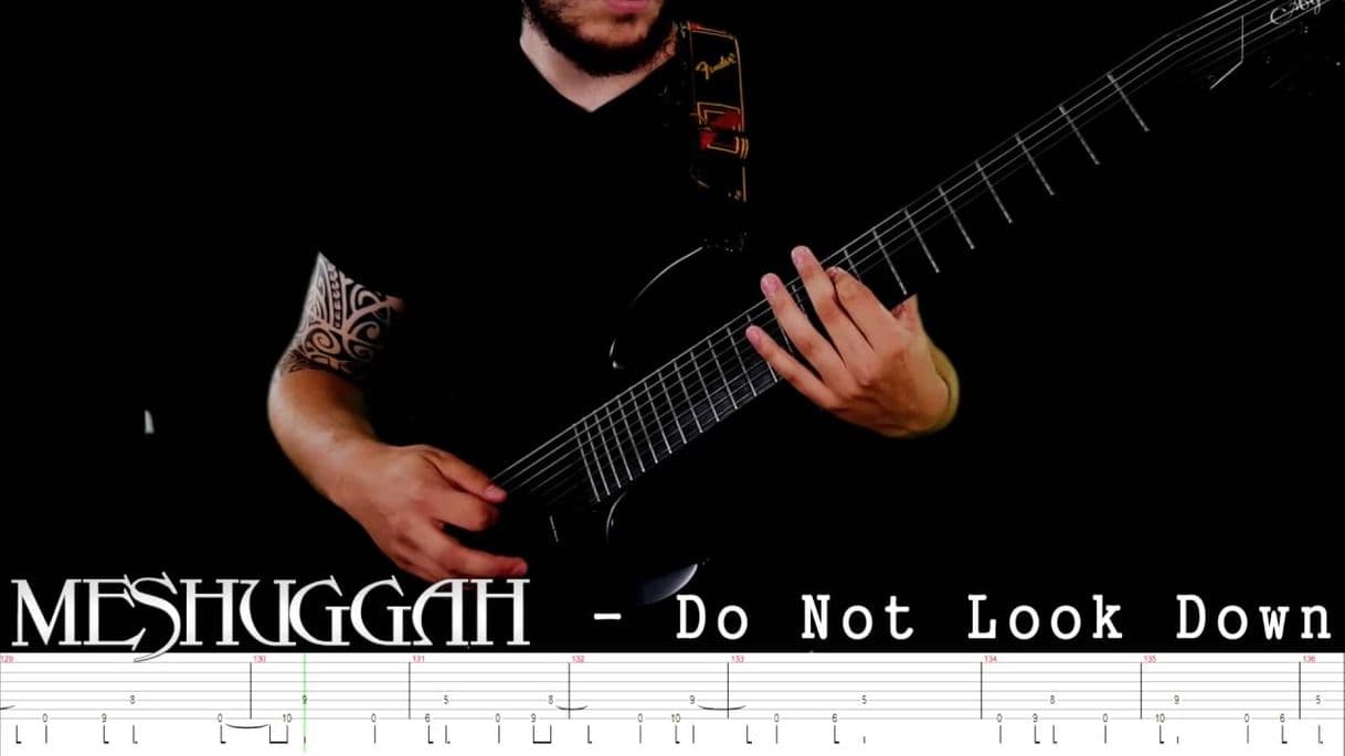 Canción Meshuggah - Do not look down