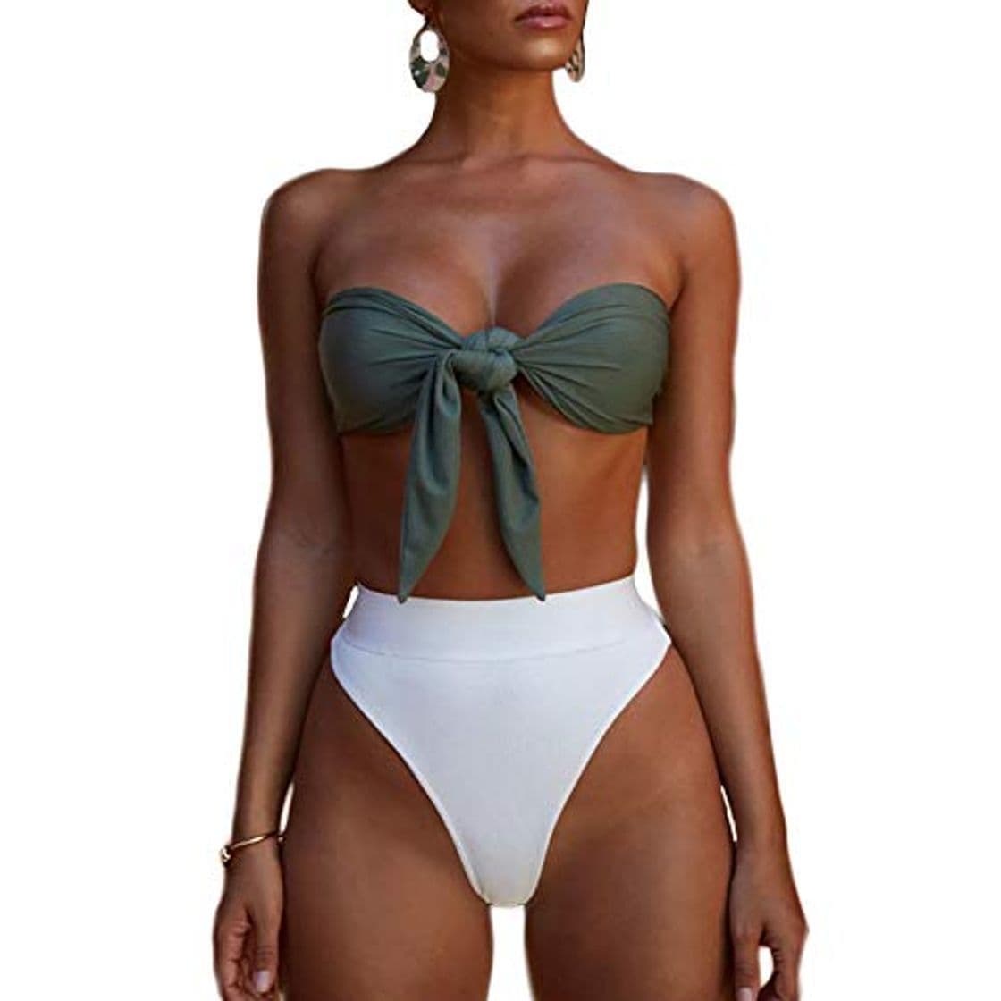 Product Meizas Conjuntos de Bikinis para Mujer Traje de Baño sin Tirantes Traje