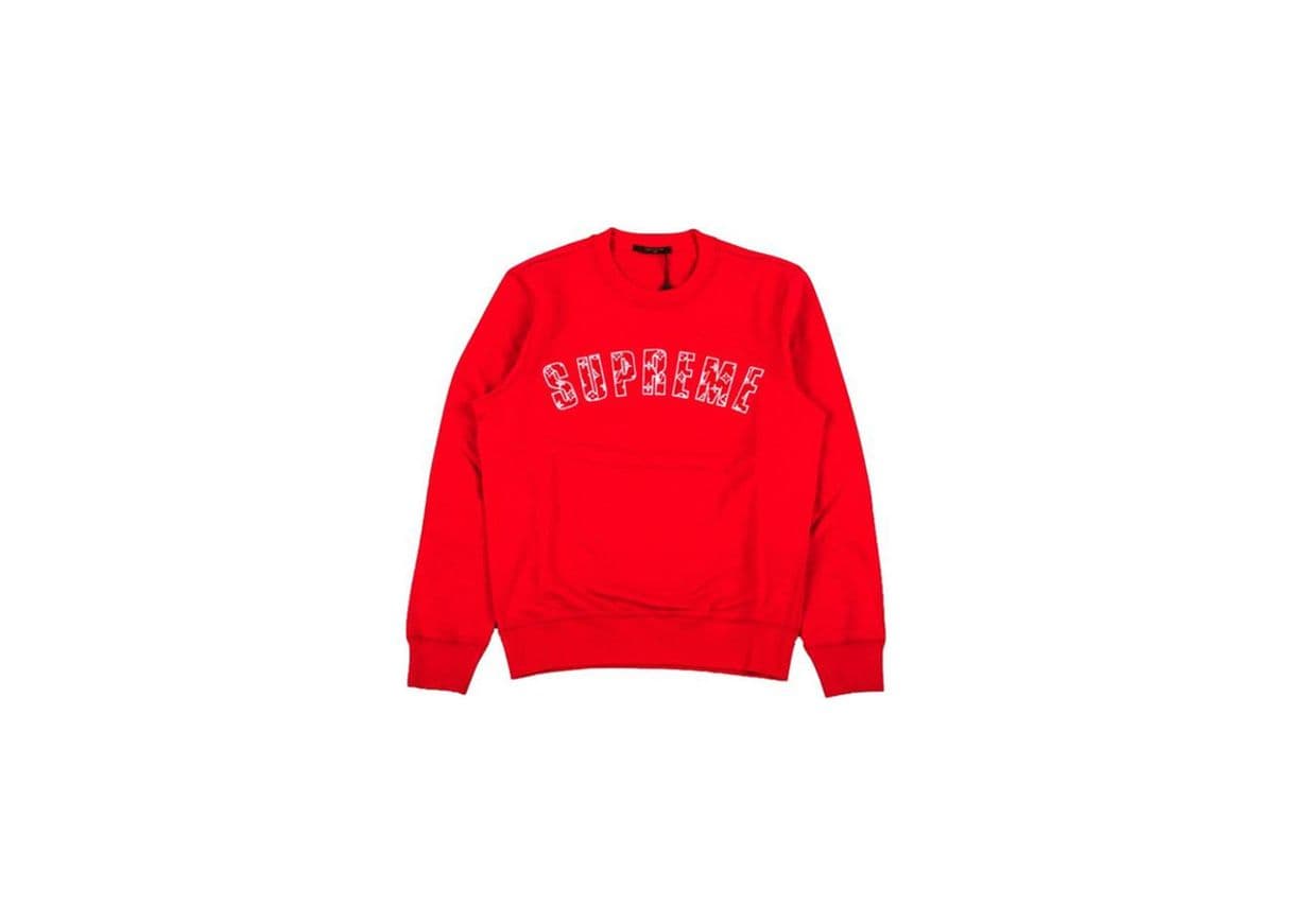 Producto Supreme x Louis Vuitton Arc Logo Crewneck Red