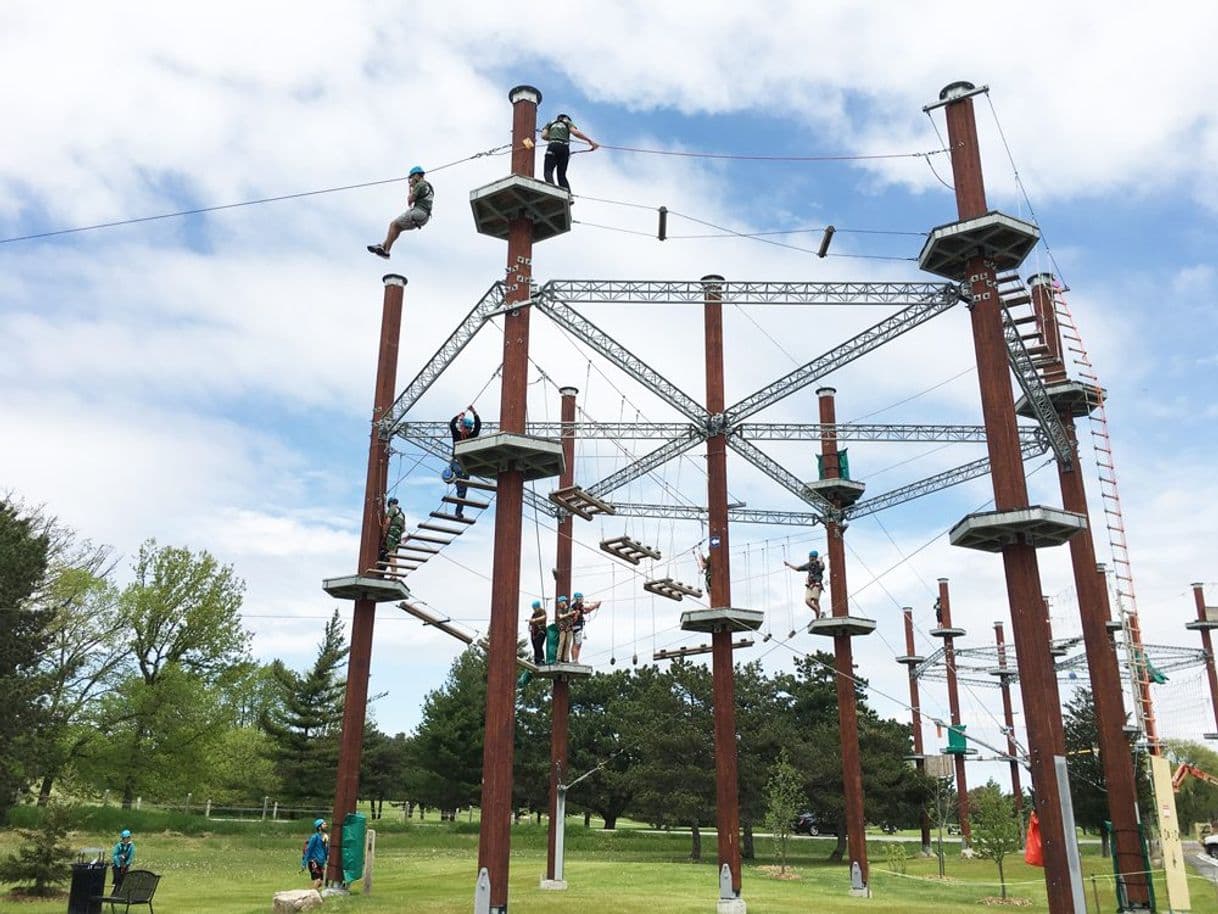 Lugar WildPlay Niagara Falls Whirlpool Adventure Course