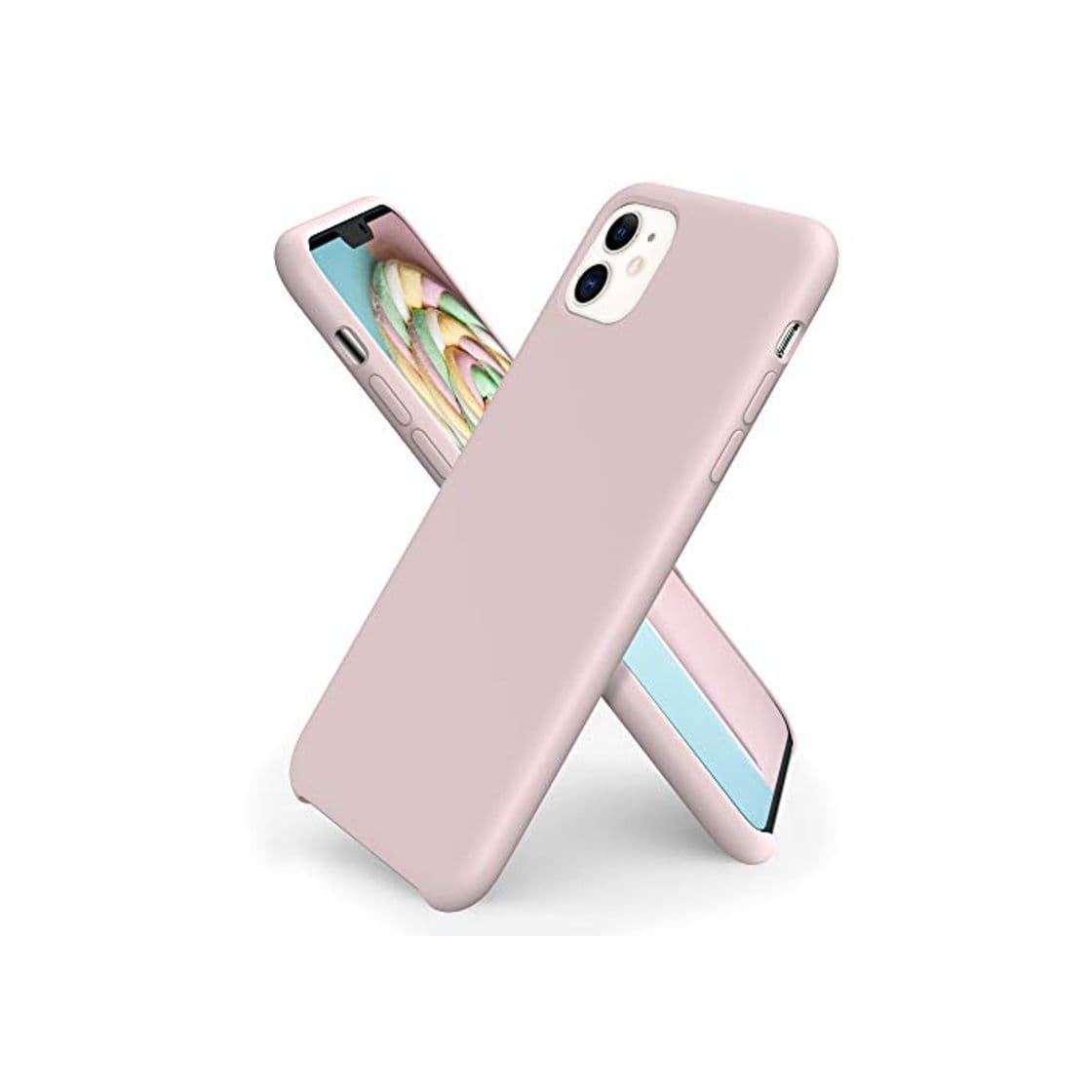 Product ORNARTO Funda Silicone Case para iPhone 11, Carcasa de Silicona Líquida Suave