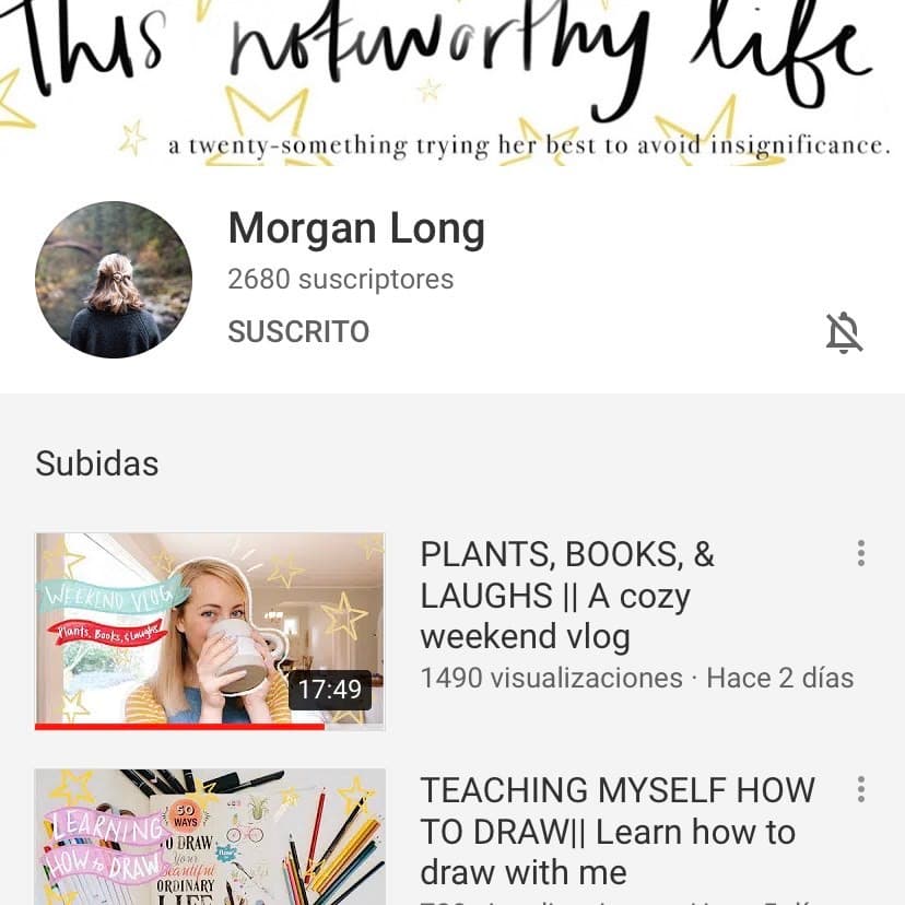 Fashion Canal de YouTube: Morgan Long