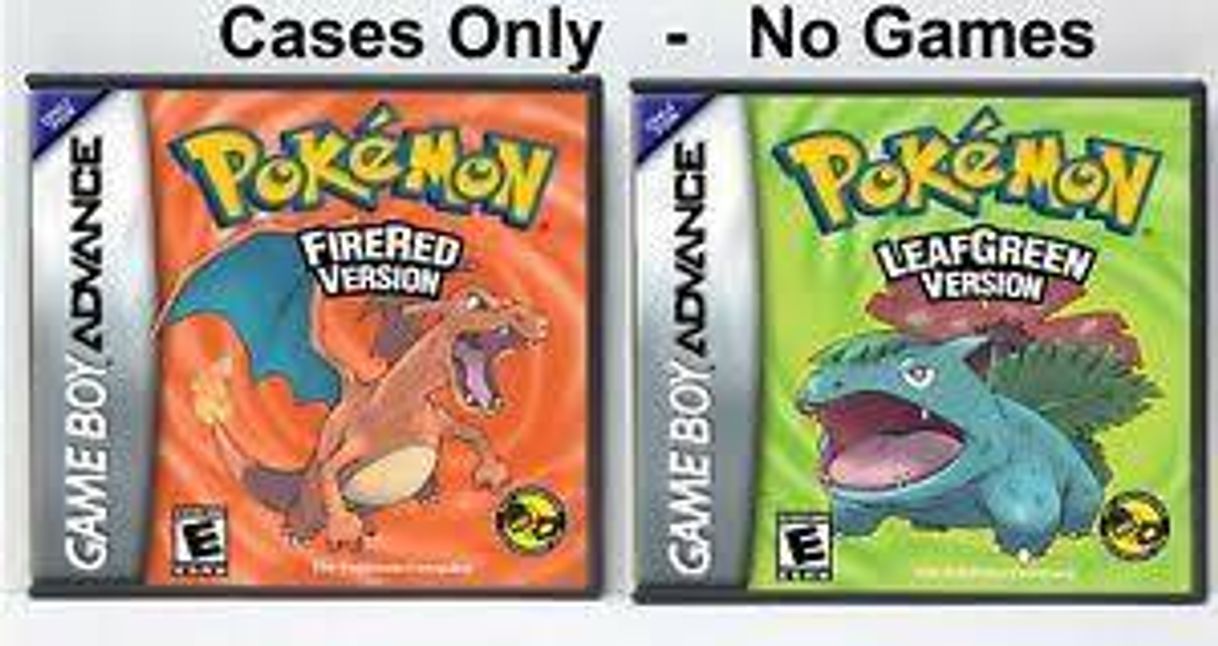 Videogames Pokemon Leaf Green and Fire Red 