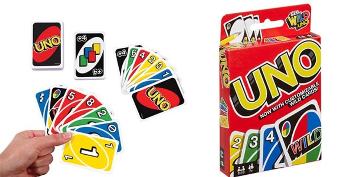 Producto Mattel Games UNO classic, juego de cartas