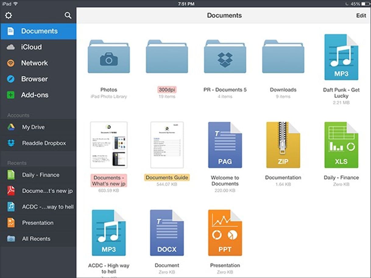 App Documents