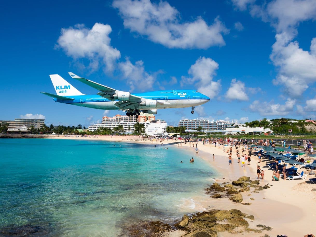 Lugar Maho Beach