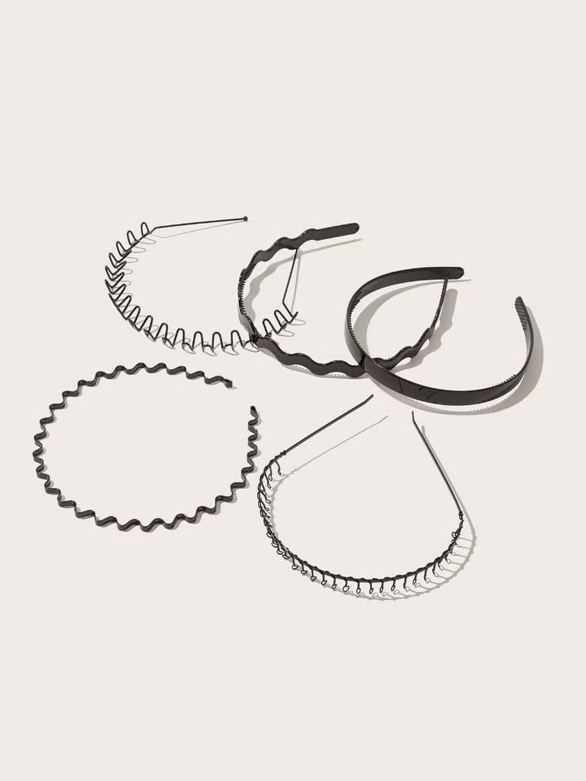 Fashion Accesorios de pelo negro casual shein 