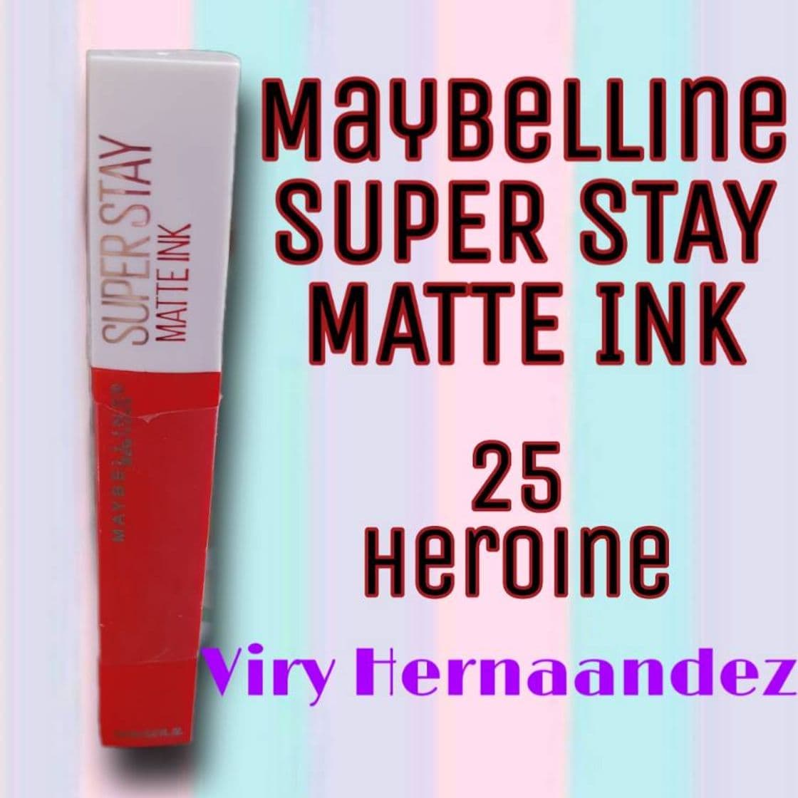 Producto Maybelline New York Superstay Matte Ink Pintalabios Mate Larga Duración Tono 25