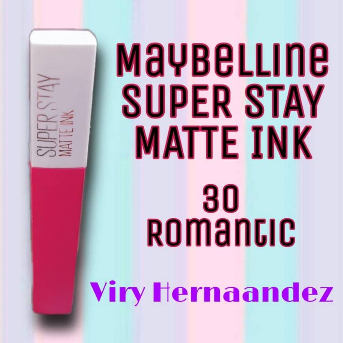 Belleza Maybelline Pintalabios Mate Larga Duración Superstay Matte Ink Tono 30 Romantic Color