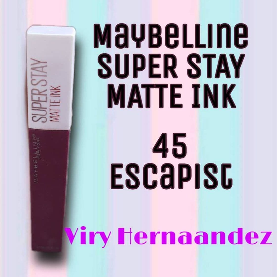 Belleza Barra de Labios Super Stay Matte, de Maybelline