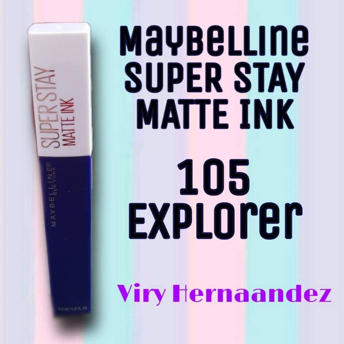 Belleza Maybelline MAY SSTAY MATTE INK BLfr/it/nl 80 RULER barra de labios -