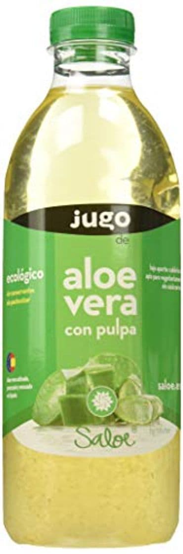 Producto Saloe Jugo Aloe Vera con Pulpa Ecológico - 3 Recipientes de 1000