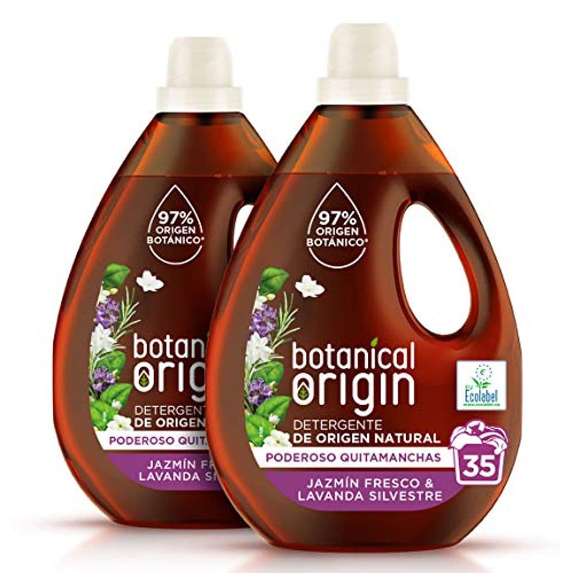 Lugar Botanical Origin Detergente Ecológico líquido para la ropa fragancia Jazmín Fresco y