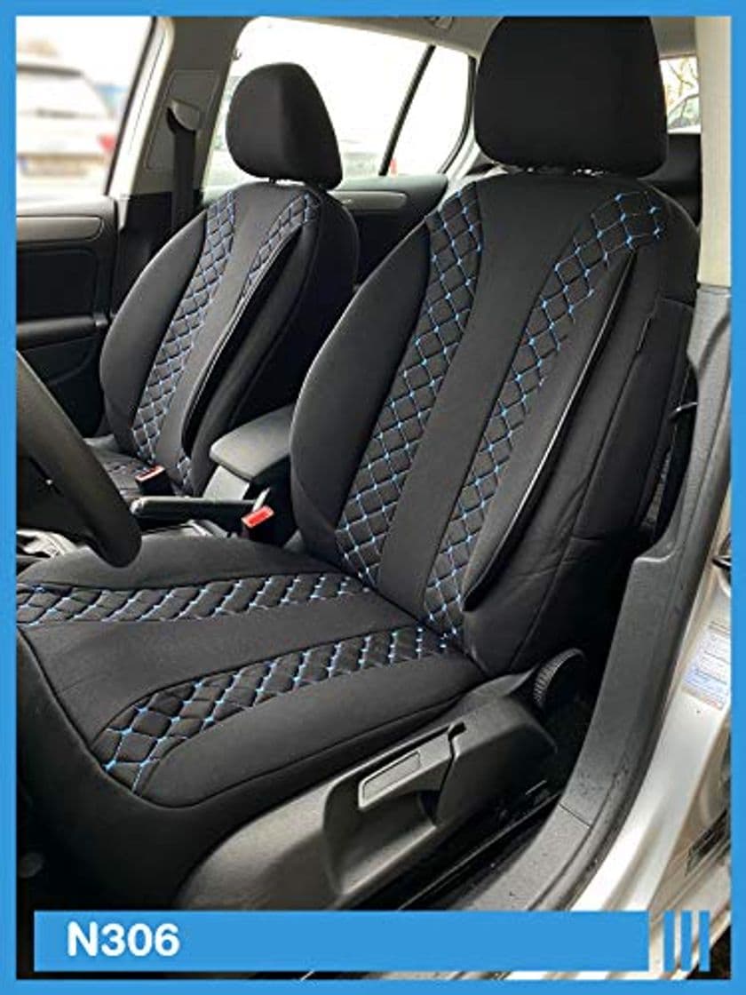 Product Fundas de asiento compatibles con Honda CR-V III RE conductor y pasajero