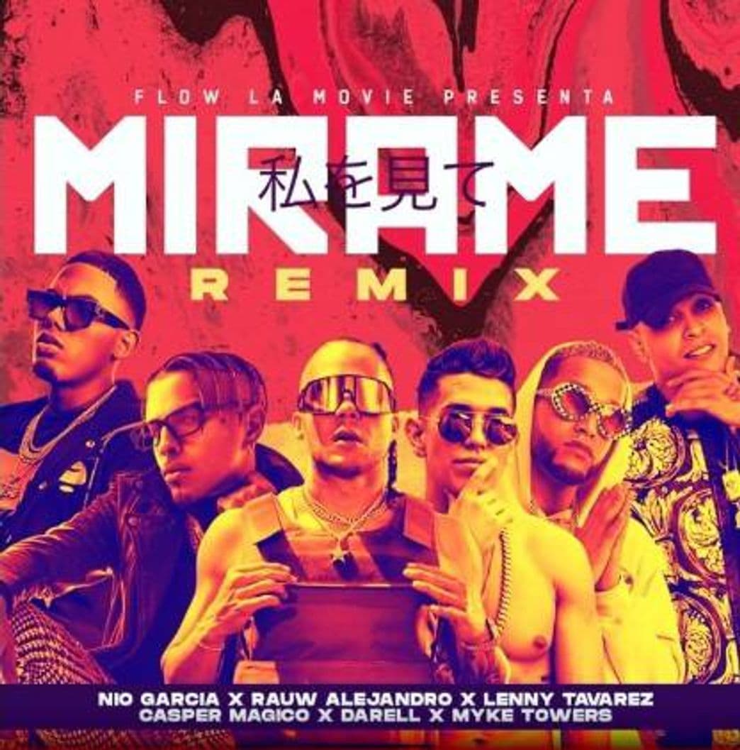 Moda Mírame (Remix) - Nio García Ft. Rauw Alejandro, Lenny...