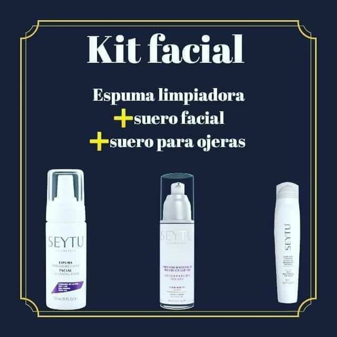 Producto Set Facial con ácido hiarulonico 