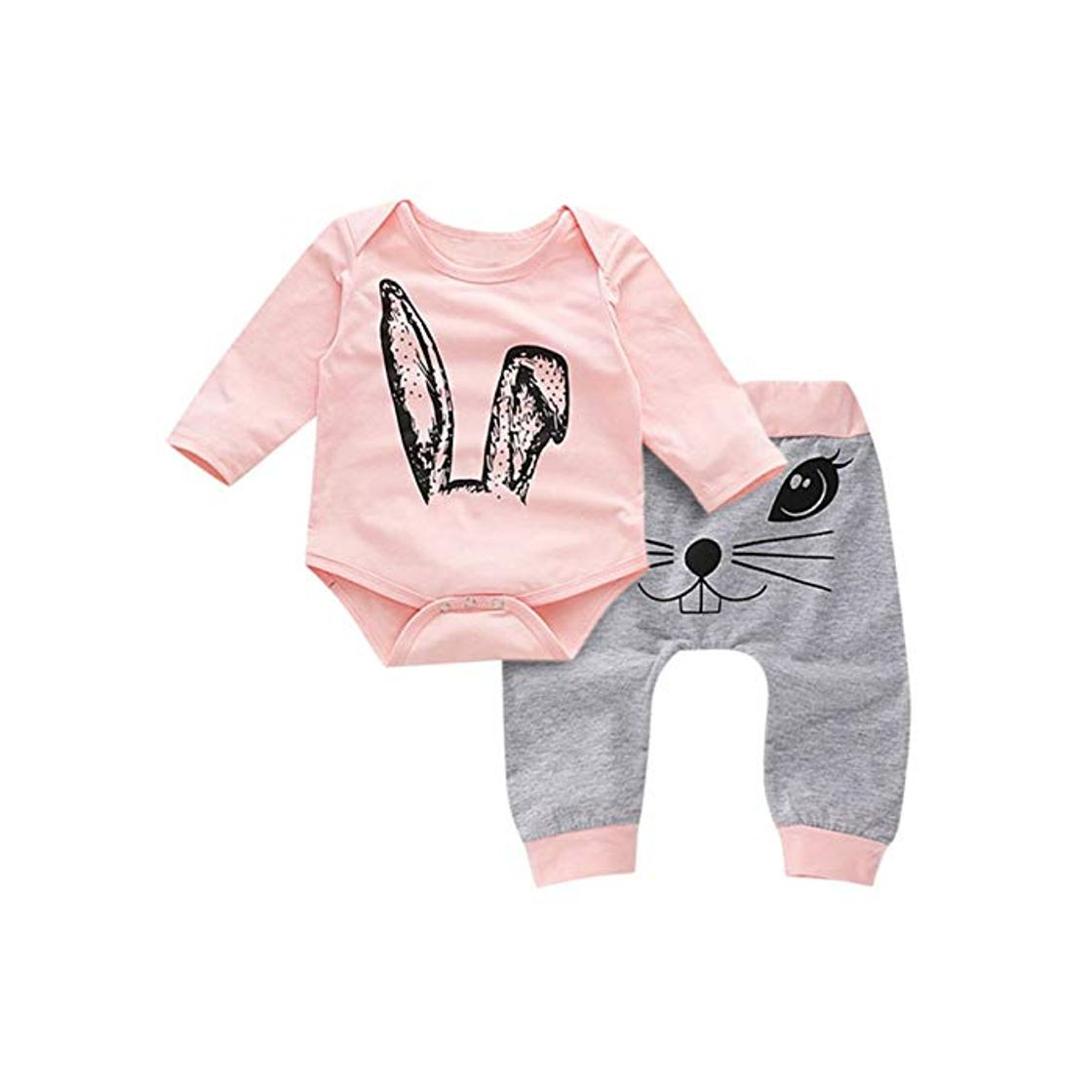 Product HCFKJ Ropa Bebe NiñA Invierno NiñO Manga Larga Camisetas BEB Conjuntos Moda