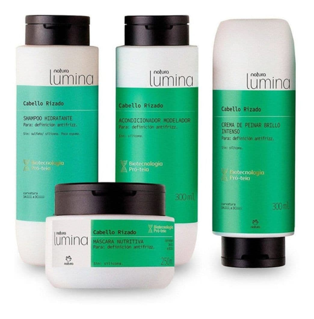 Producto Línea Lumina de Natura para Rizos