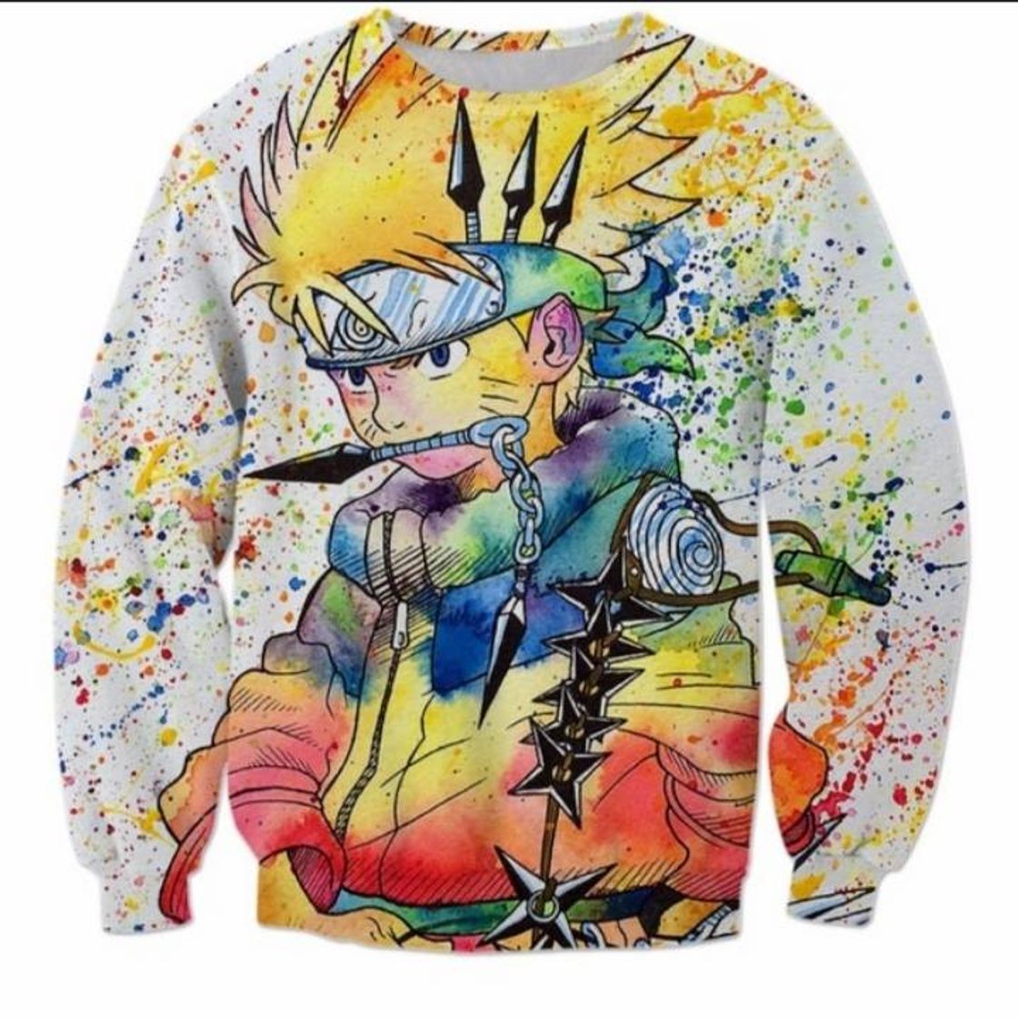 Fashion Sudadera muy guapa de Naruto en 3D