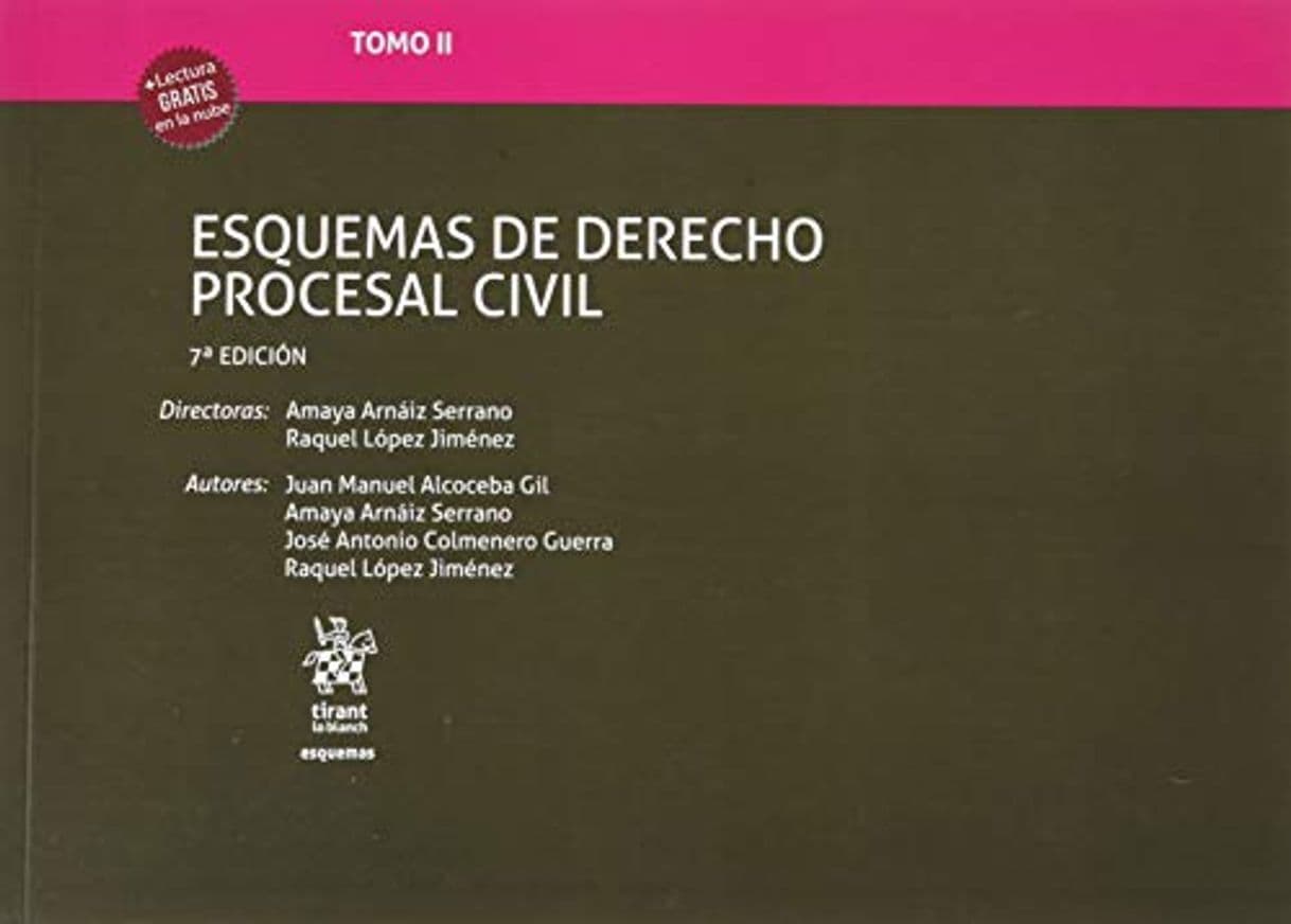 Book Tomo II Esquemas de Derecho Procesal Civil 7ª Edición 2020