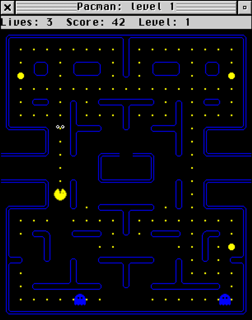 Videogames Pacman for GEM